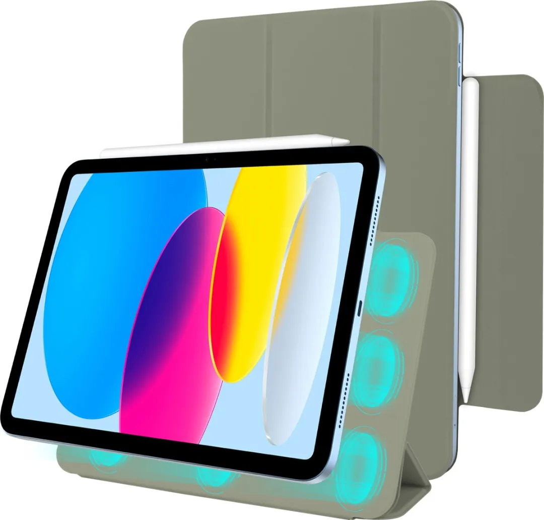Just in Case iPad 11/10e Gen TriFold Bookcase Hoes