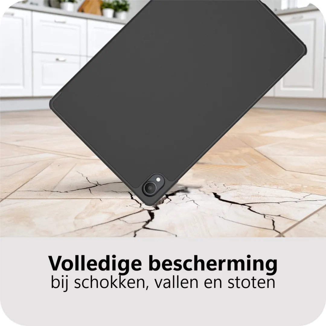 Just in Case TSA2809TF1 Tablethoes - TriFold Bookcase - Zwart - afbeelding 6 van 6