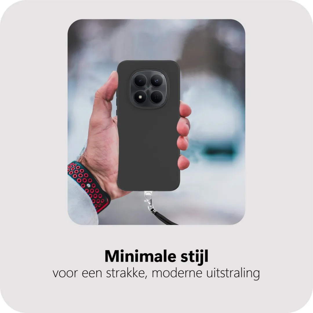 Just in Case Hoesje MXM2877KL1L - Xiaomi Redmi Note 15 Pro 5G - Zwart