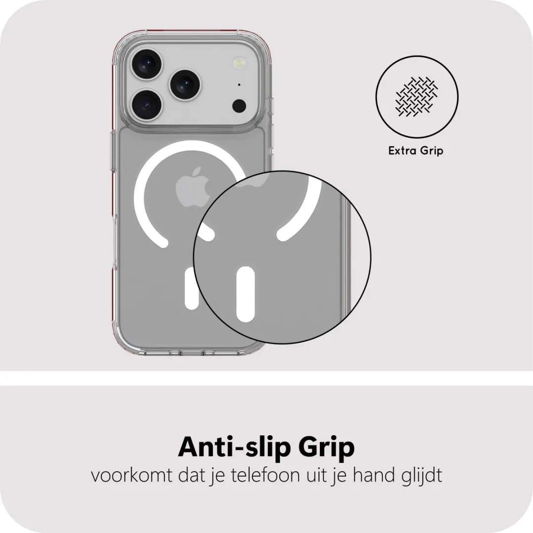 Just in Case MAP2762AE0M iPhone 17 Pro Hoesje - Transparant