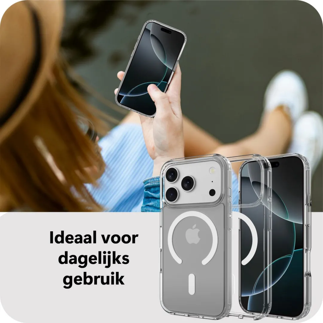 Just in Case MAP2762AE0M iPhone 17 Pro Hoesje - Transparant