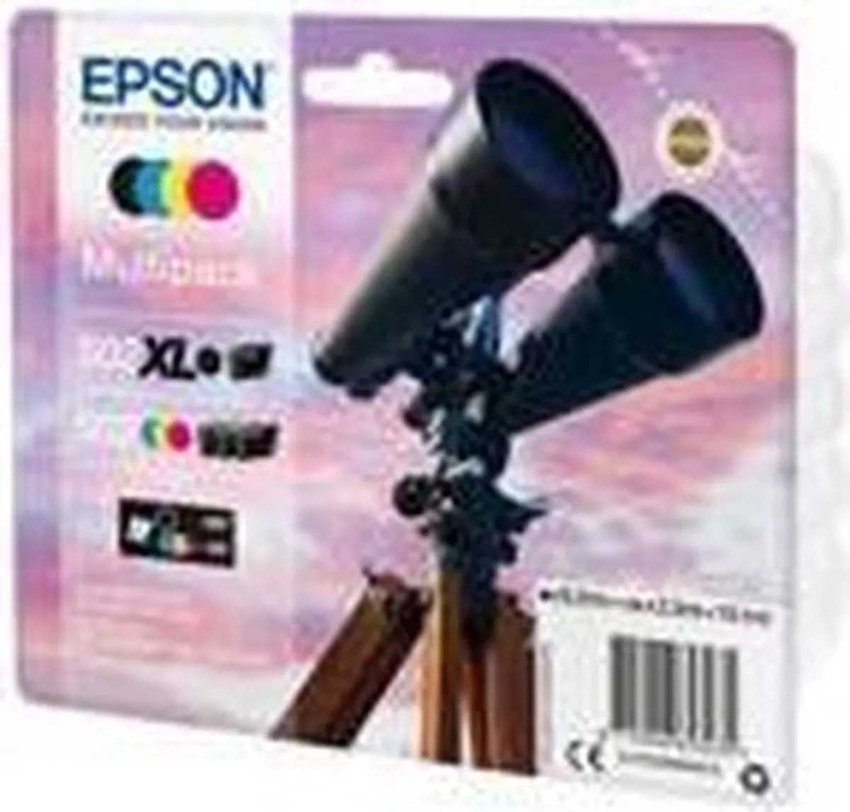 Epson 502 Tonercartridges - 4 Stuks (C13T02W94020) - Zwart/Cyaan/Magenta/Geel