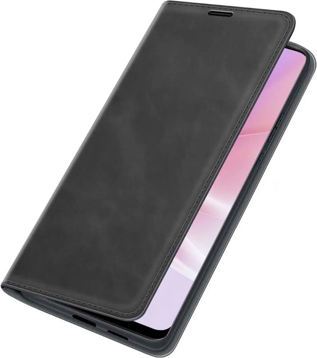Just in Case Hoesje Oppo A77 4574995 - 4 Pasjes - Zwart