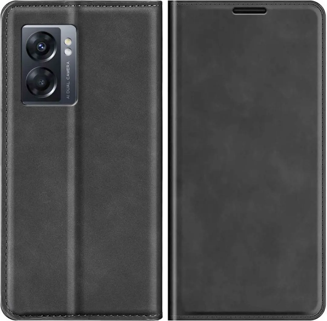Just in Case Hoesje Oppo A77 4574995 - 4 Pasjes - Zwart