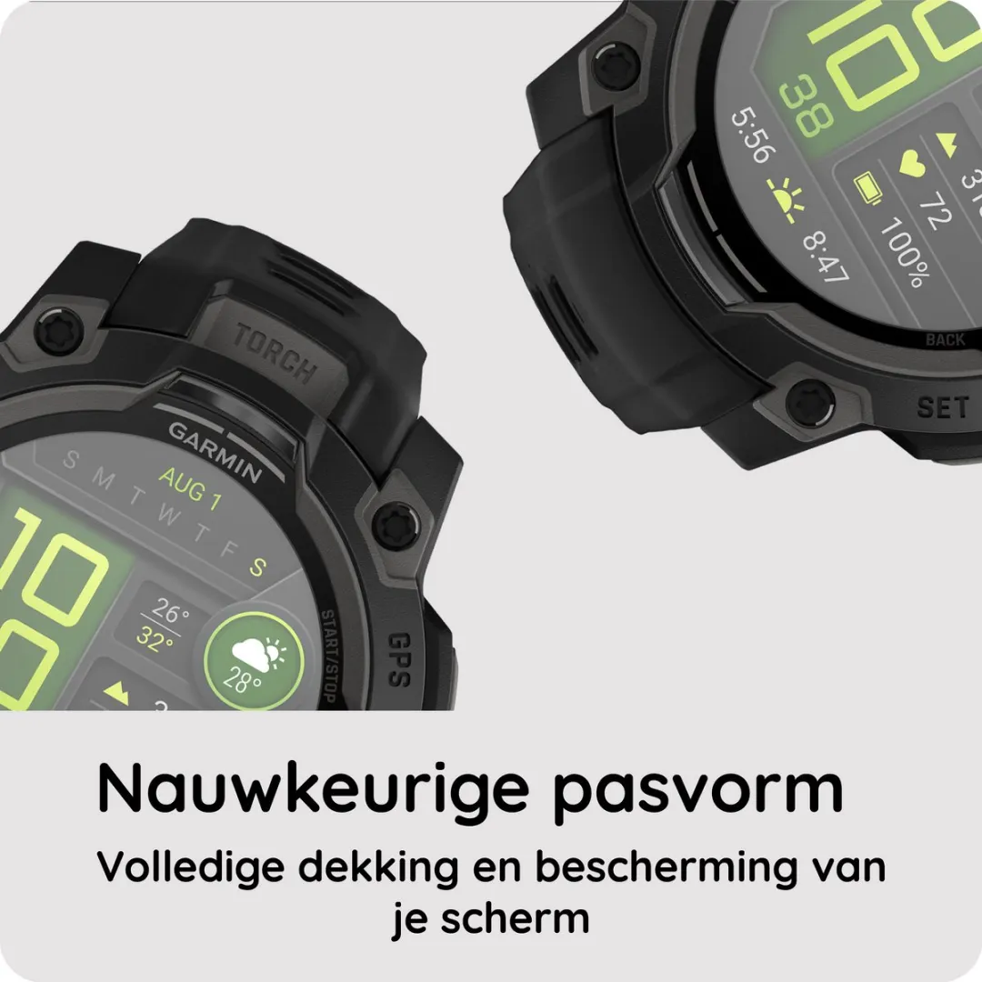 Just in Case Screenprotector Garmin Instinct 3 45mm - 2 Stuks