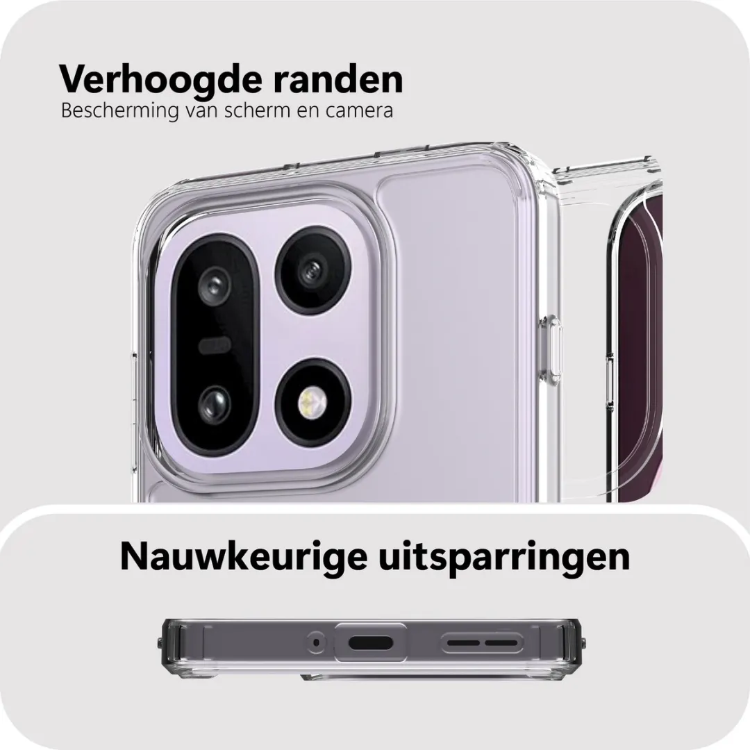 Just in Case Hoesje OnePlus 15 MON2828AE0 - Transparant - afbeelding 6 van 6