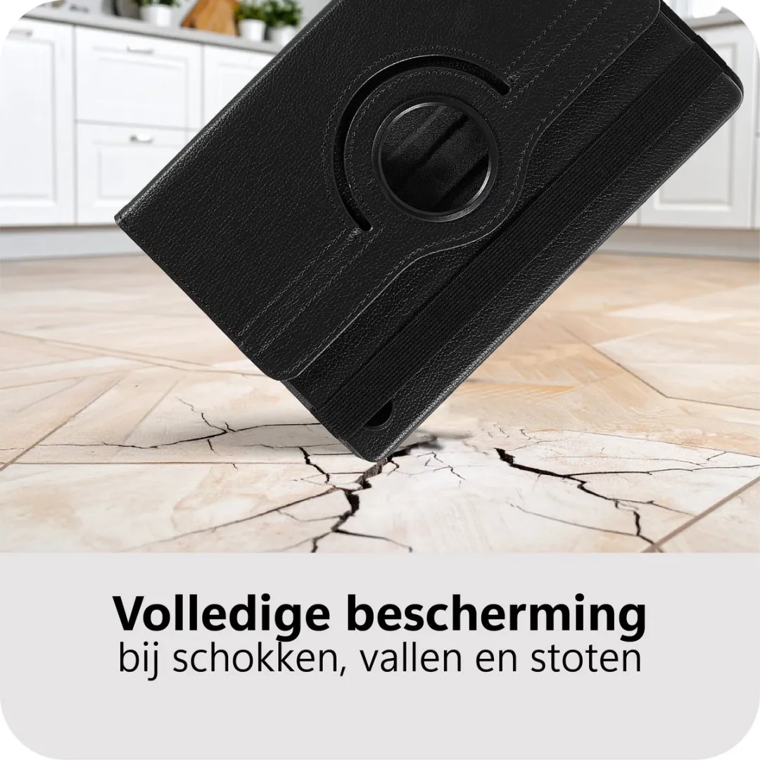 Just in Case TSA2813TP1 Tablethoes - 360° Draaibaar - Zwart