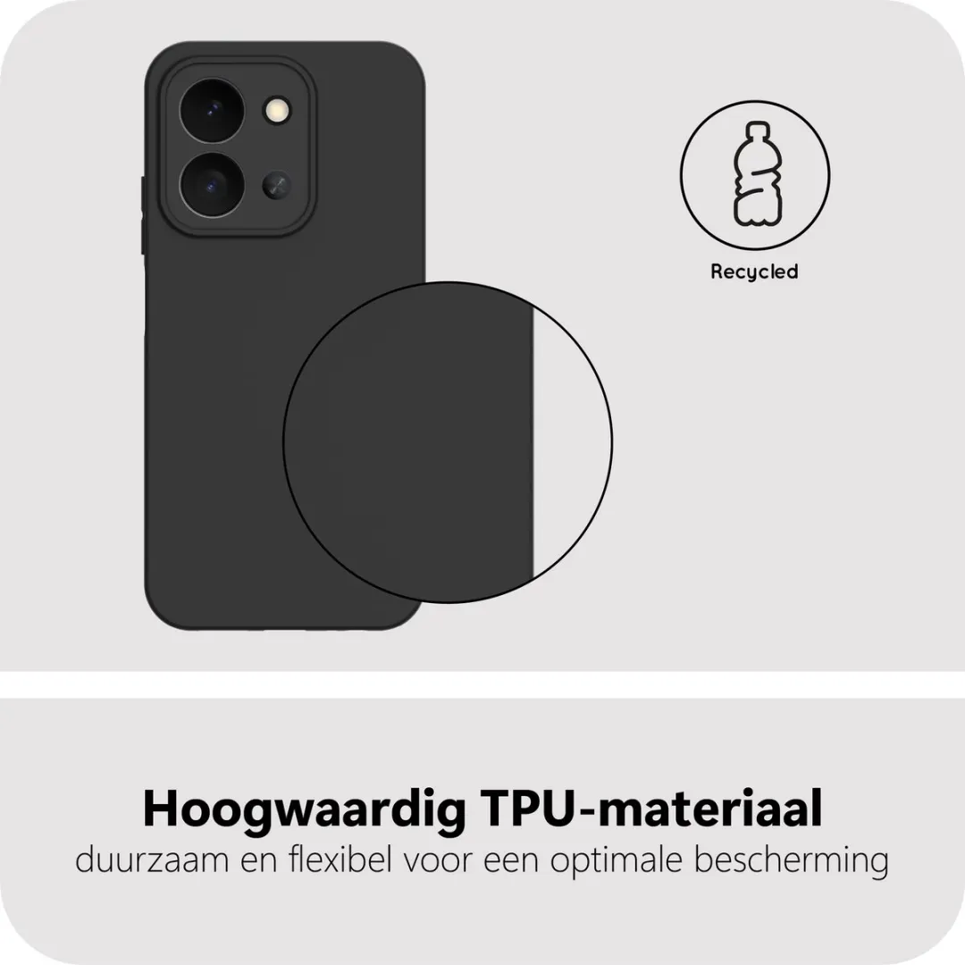 Just in Case Hoesje Xiaomi Redmi 15C MXM2799KL1 - Siliconen - Zwart