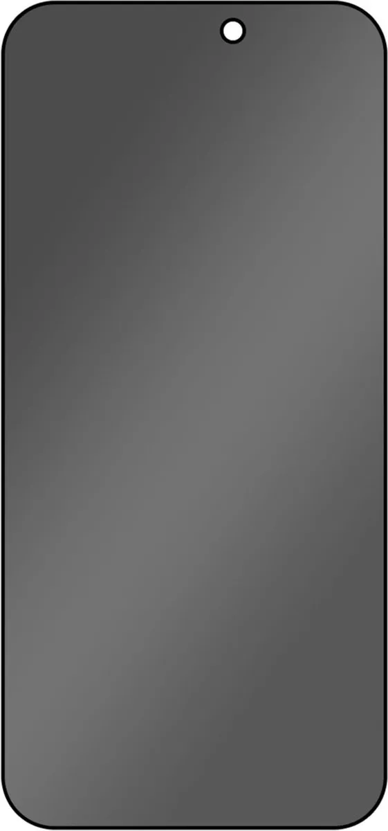 Just in Case Privacy Screenprotector iPhone 16 - Anti Spy Glas