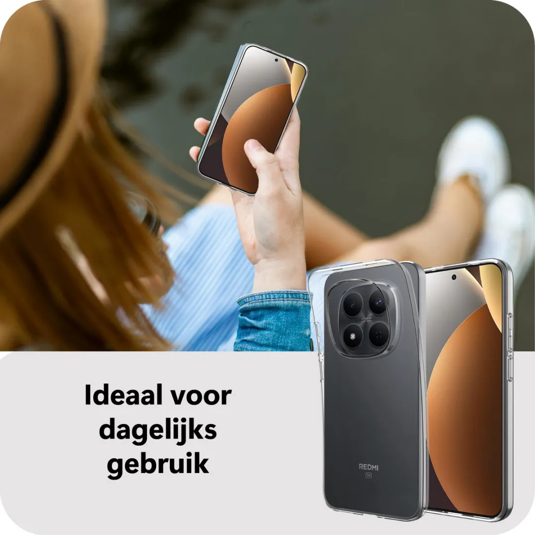 Just in Case Hoesje MXM2877KL0 Xiaomi Redmi Note 15 Pro 5G - Transparant