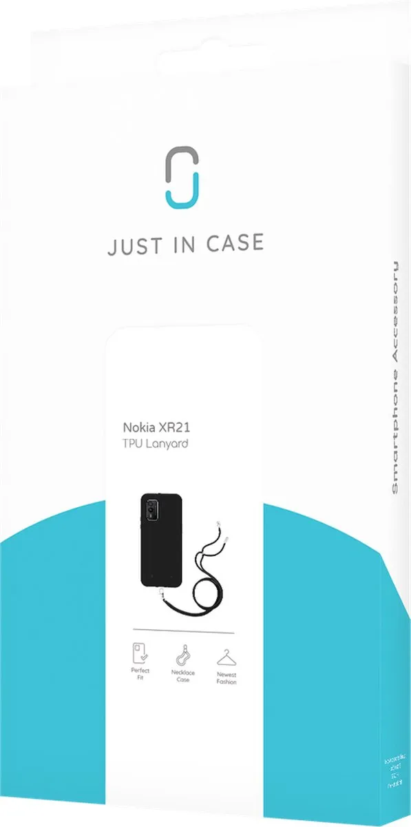 Just in Case Hoesje Nokia XR21 - Zwart - 8108517