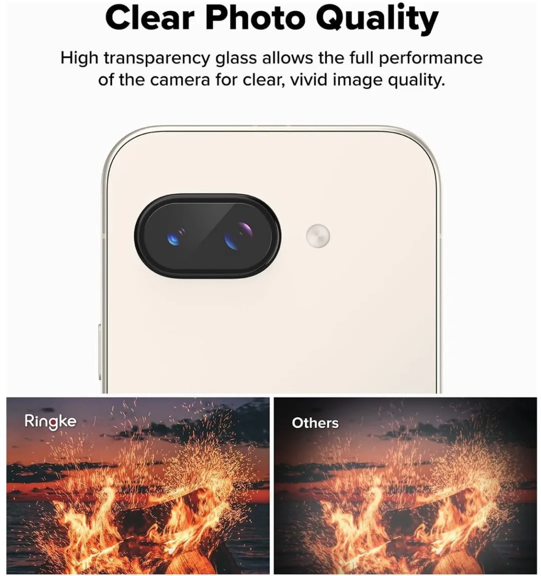 Ringke Lens Protector Google Pixel 9a - 2 Stuks