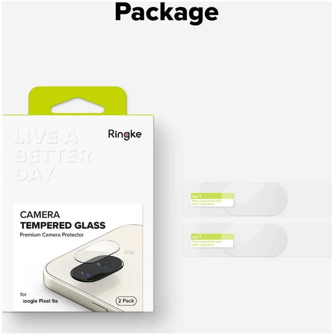 Ringke Lens Protector Google Pixel 9a - 2 Stuks