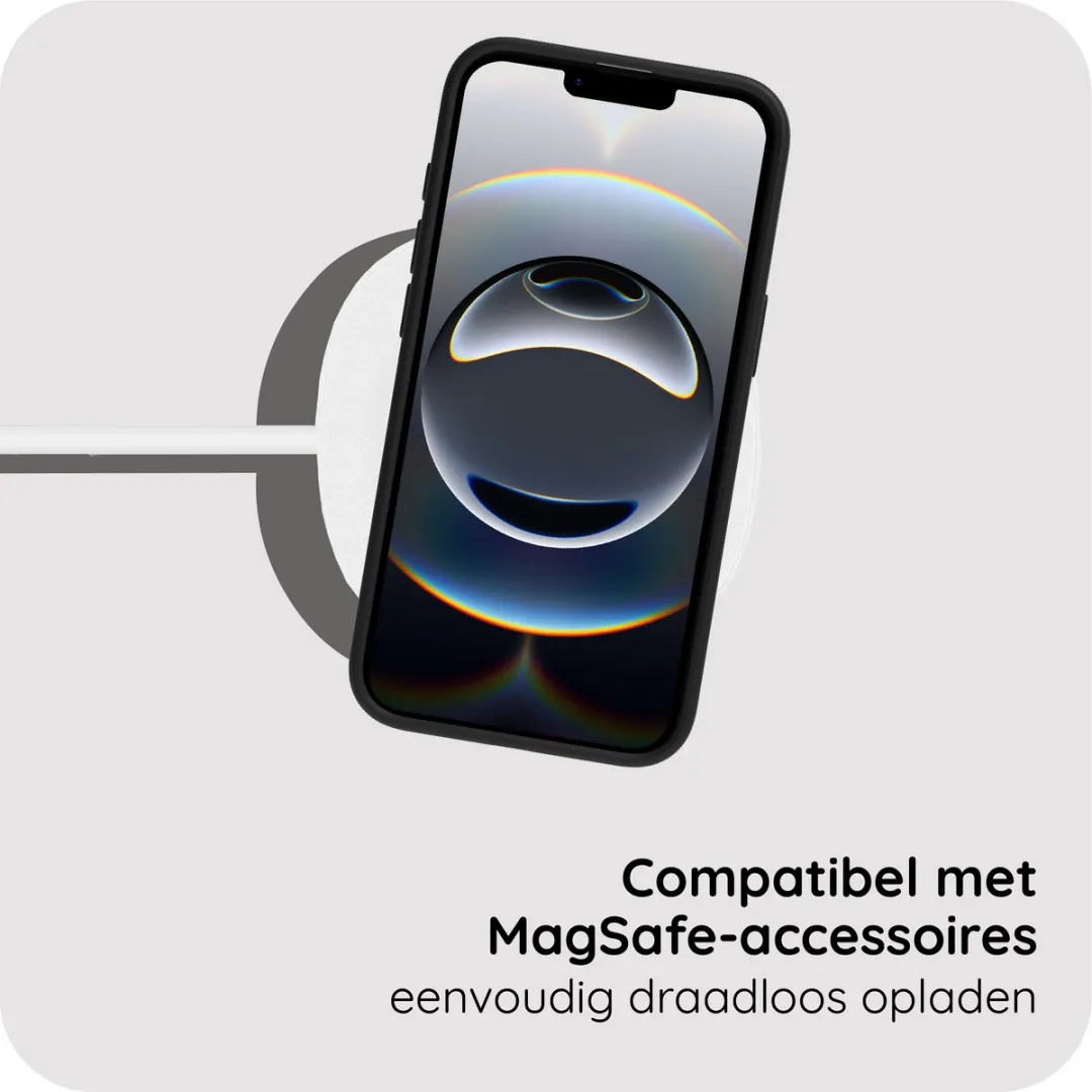 Just in Case iPhone 17e/16e MagSafe Hoesje - Military Grade - Zwart