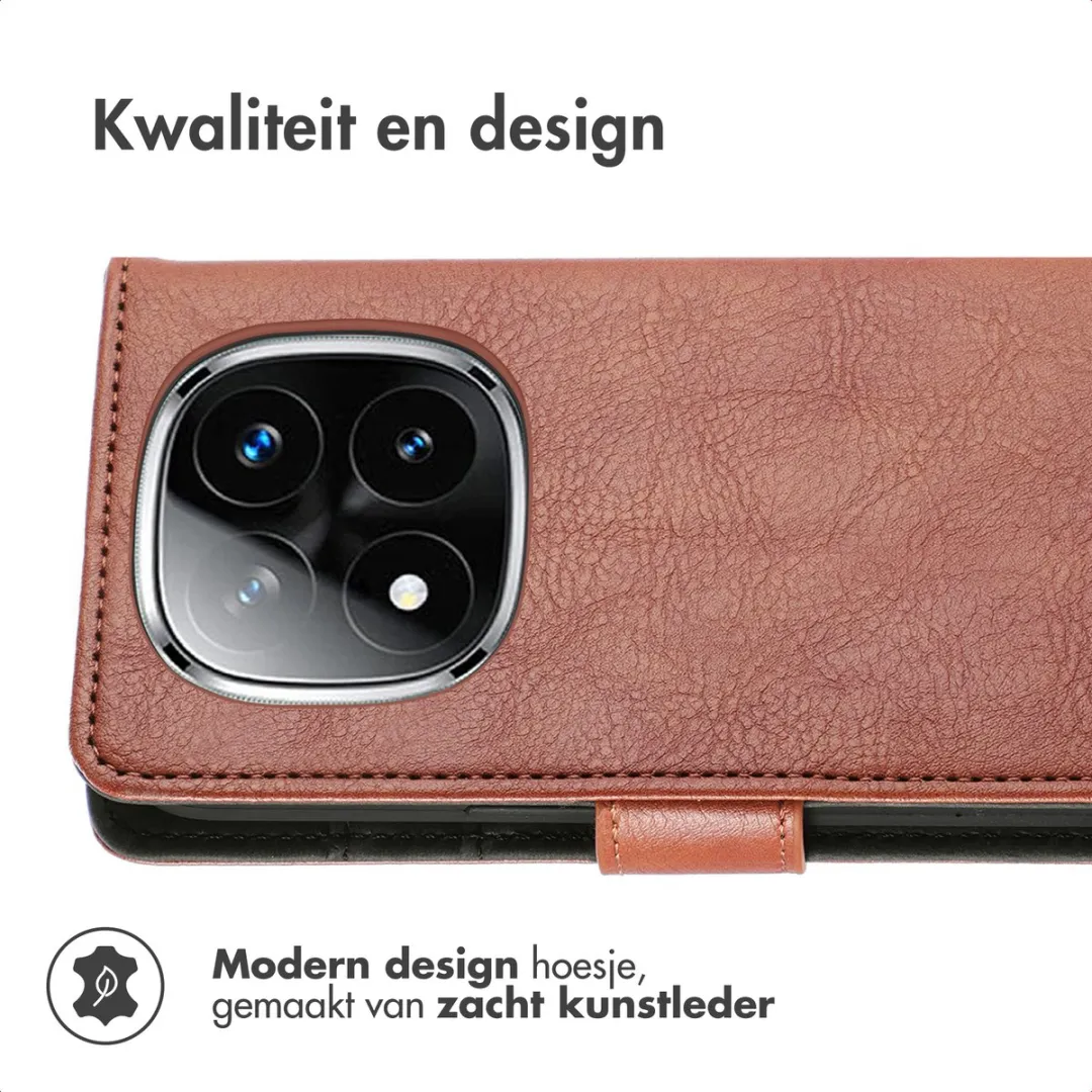 Imoshion Hoesje Xiaomi Poco X7 - 3 Pasjes - Bruin
