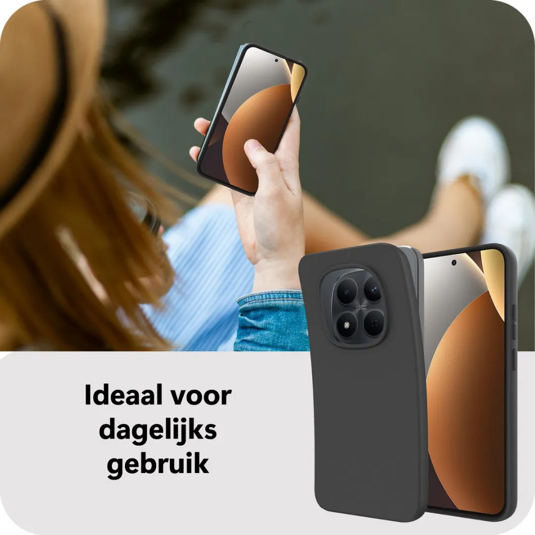 Just in Case Hoesje Xiaomi Redmi Note 15 Pro 5G MXM2877KL1 - Zwart