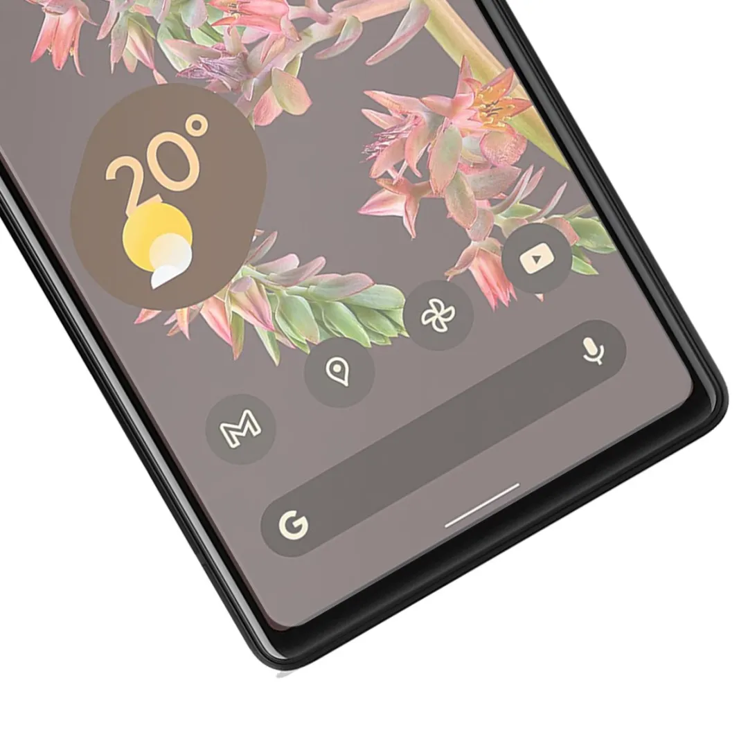 Just in Case Google Pixel 6a Tempered Glass - Transparant