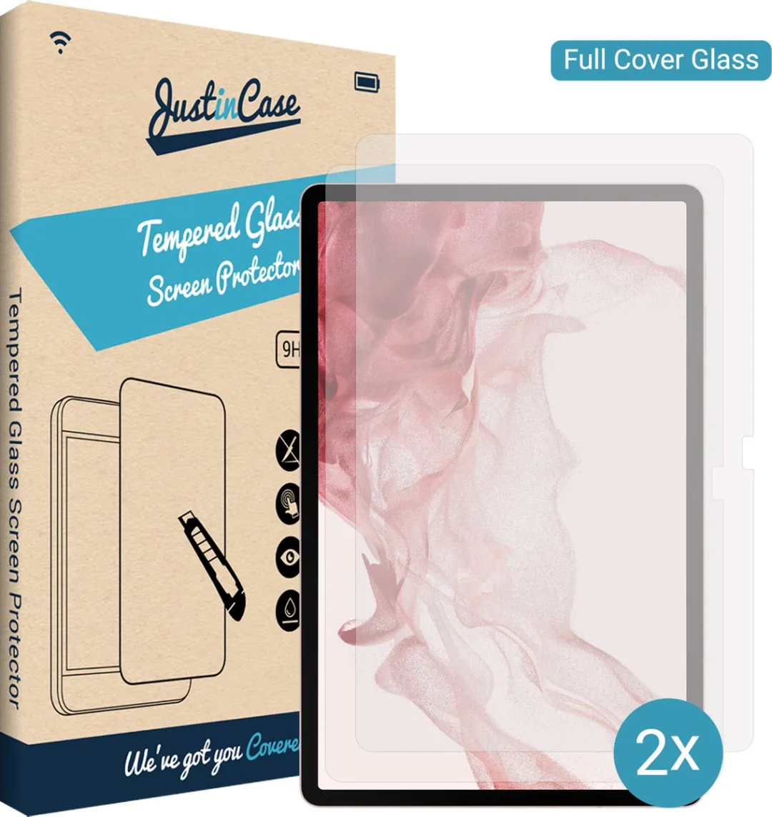 Just in Case Samsung Galaxy Tab S8+ Screenprotector Glas