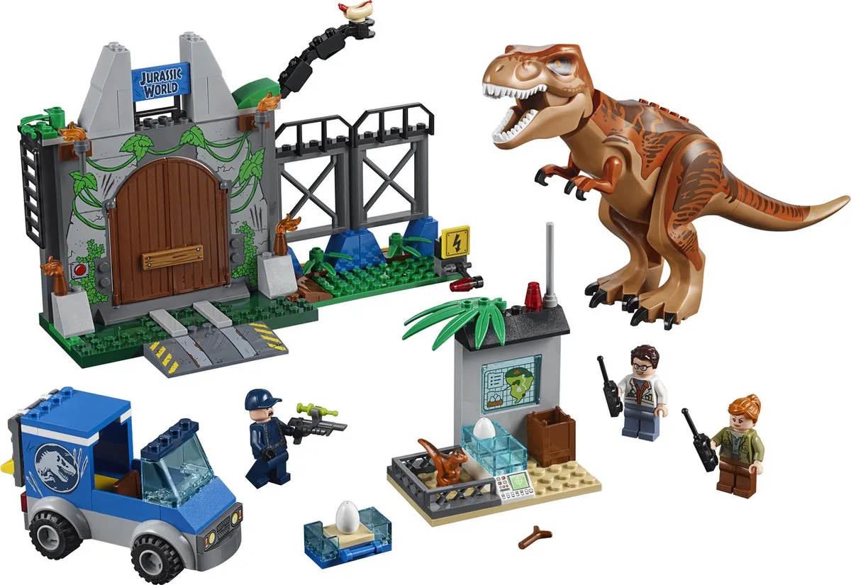 LEGO Juniors Jurassic World T-Rex Ontsnapping 10758 - 150 Stukken