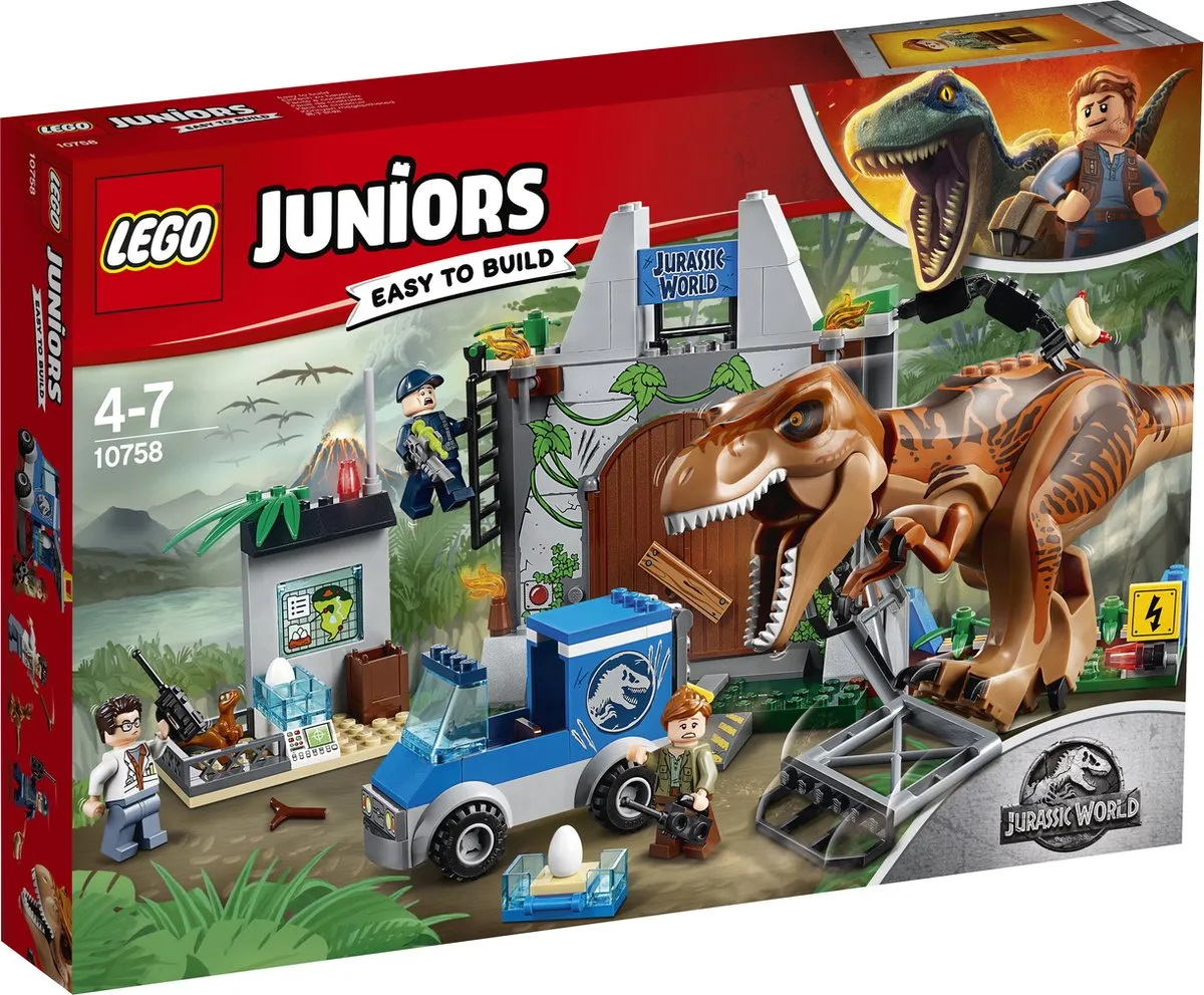 LEGO Juniors Jurassic World T-Rex Ontsnapping 10758