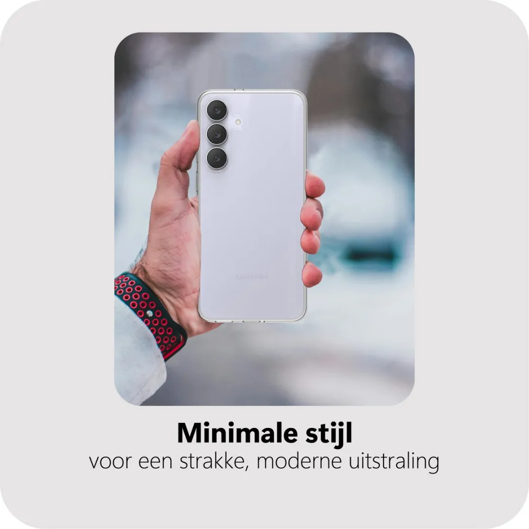 Just in Case Samsung Galaxy S25 FE Siliconen Hoesje - Transparant MSA2808KL0 - afbeelding 6 van 6