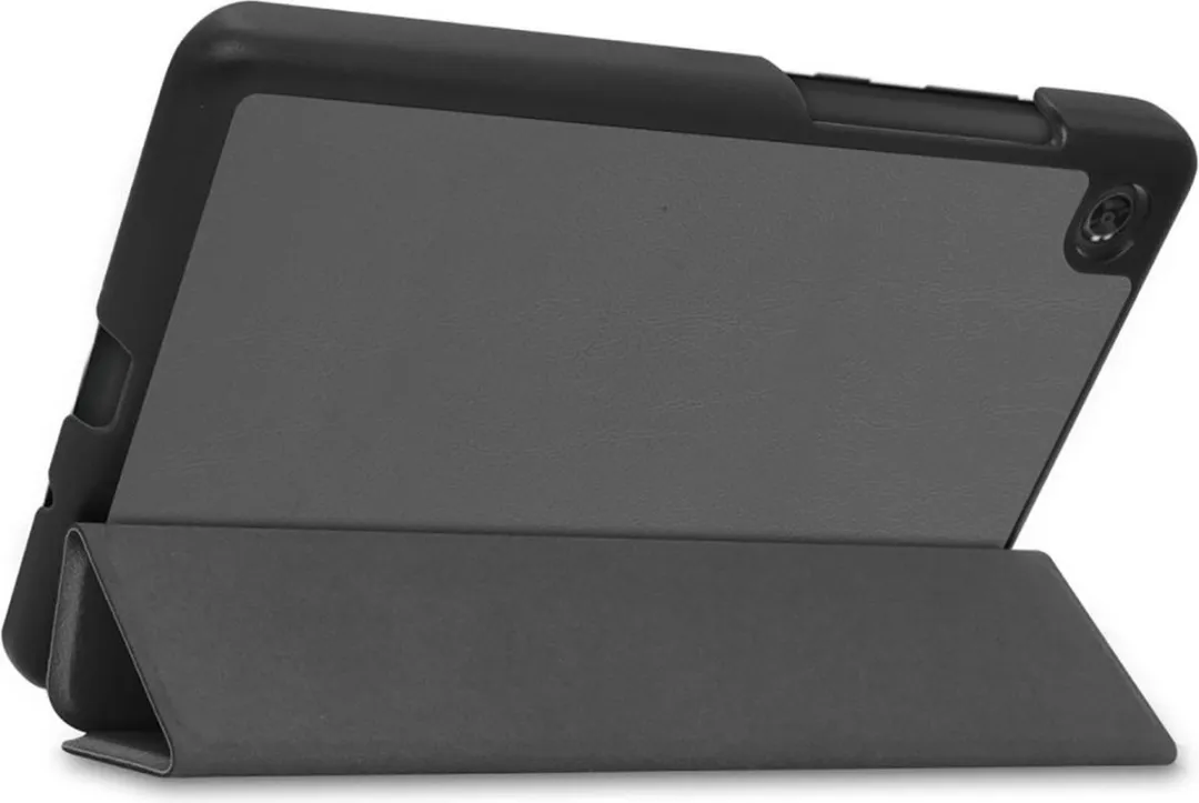 Just in Case Lenovo Tab M7 3rd Gen Hoes - TriFold Bookcase 9868458 - Grijs