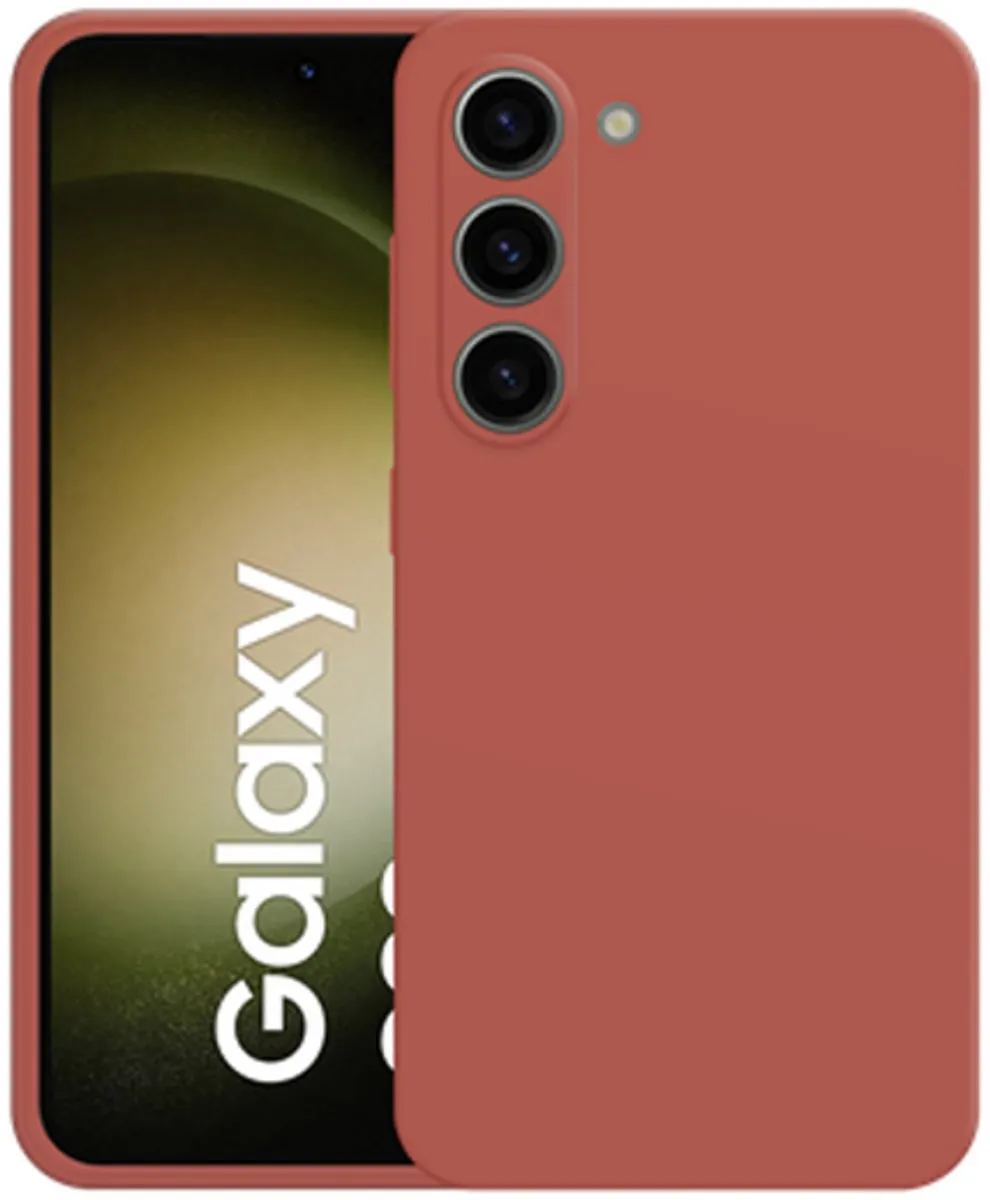 Just in Case Hoesje Samsung Galaxy S23 - Rood - 8062833