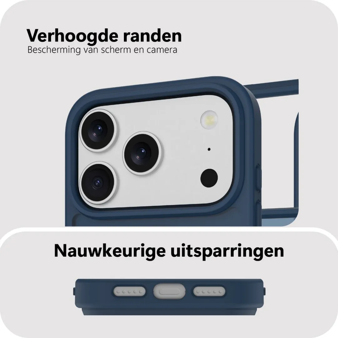 Just in Case iPhone 17 Pro MAP2762AE7M Hoesje - Blauw
