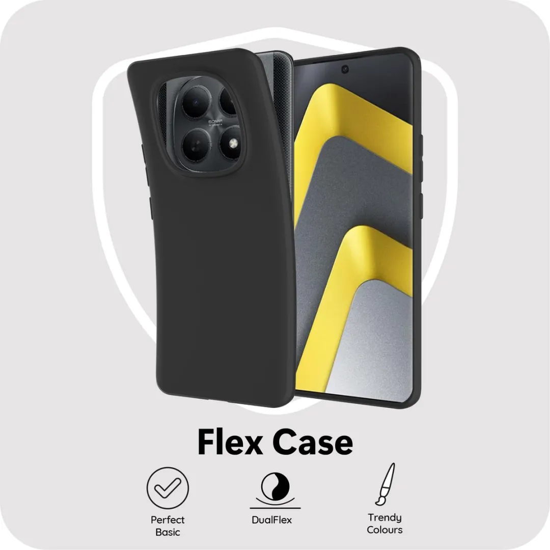 Just in Case Hoesje Xiaomi Poco M8 5G MXM2874KL1 - Zwart