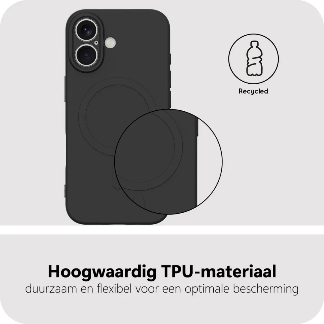 Just in Case iPhone 17 MagSafe Hoesje MAP2761KC1M - Zwart