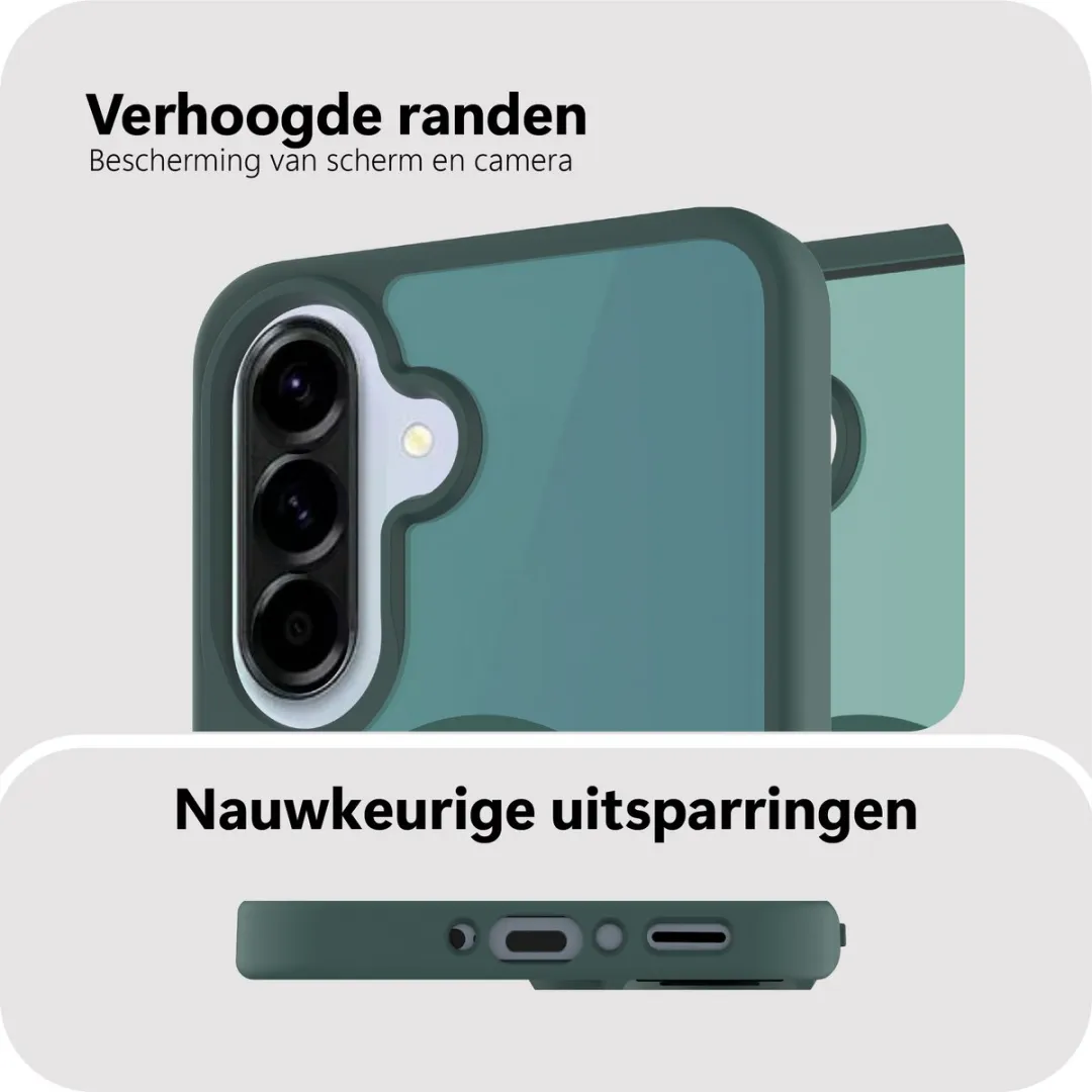 Just in Case MSA2870AE8M Hoesje Samsung Galaxy A37 - Groen - MagSafe