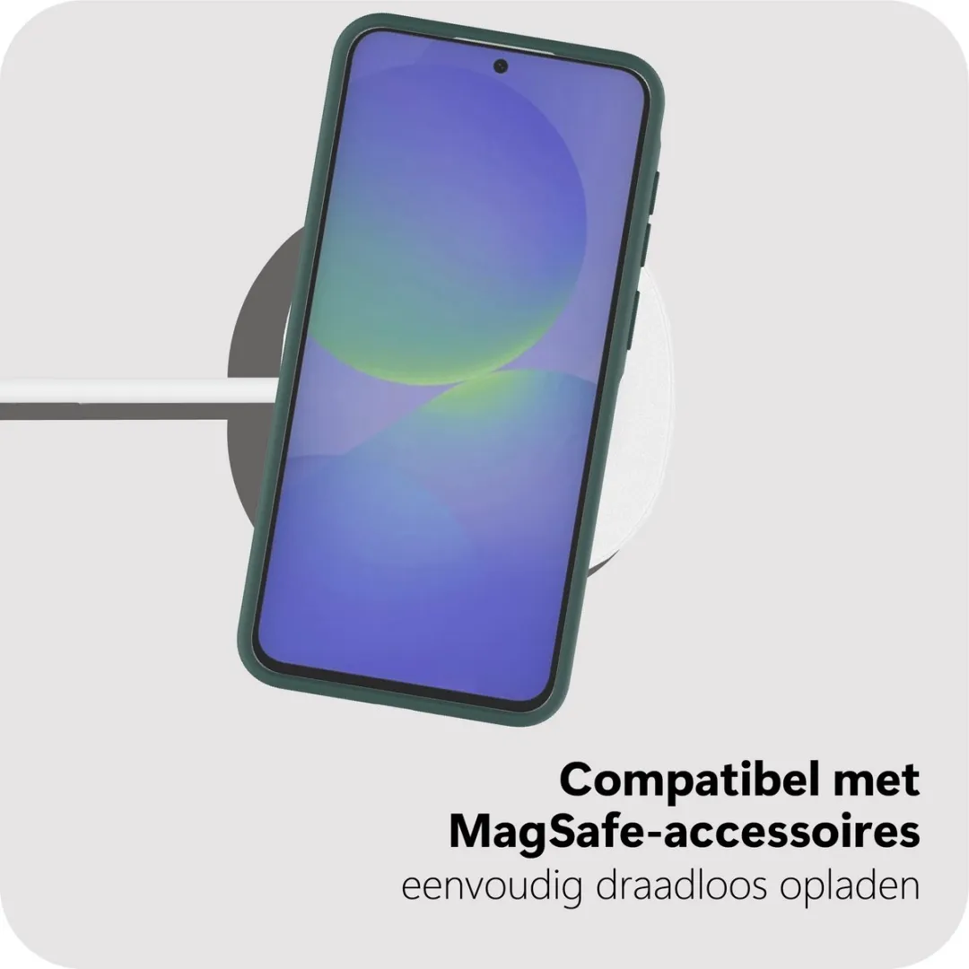 Just in Case MSA2870AE8M Hoesje Samsung Galaxy A37 - Groen - MagSafe