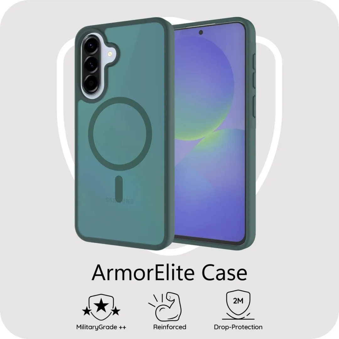 Just in Case MSA2870AE8M Hoesje Samsung Galaxy A37 - Groen - MagSafe
