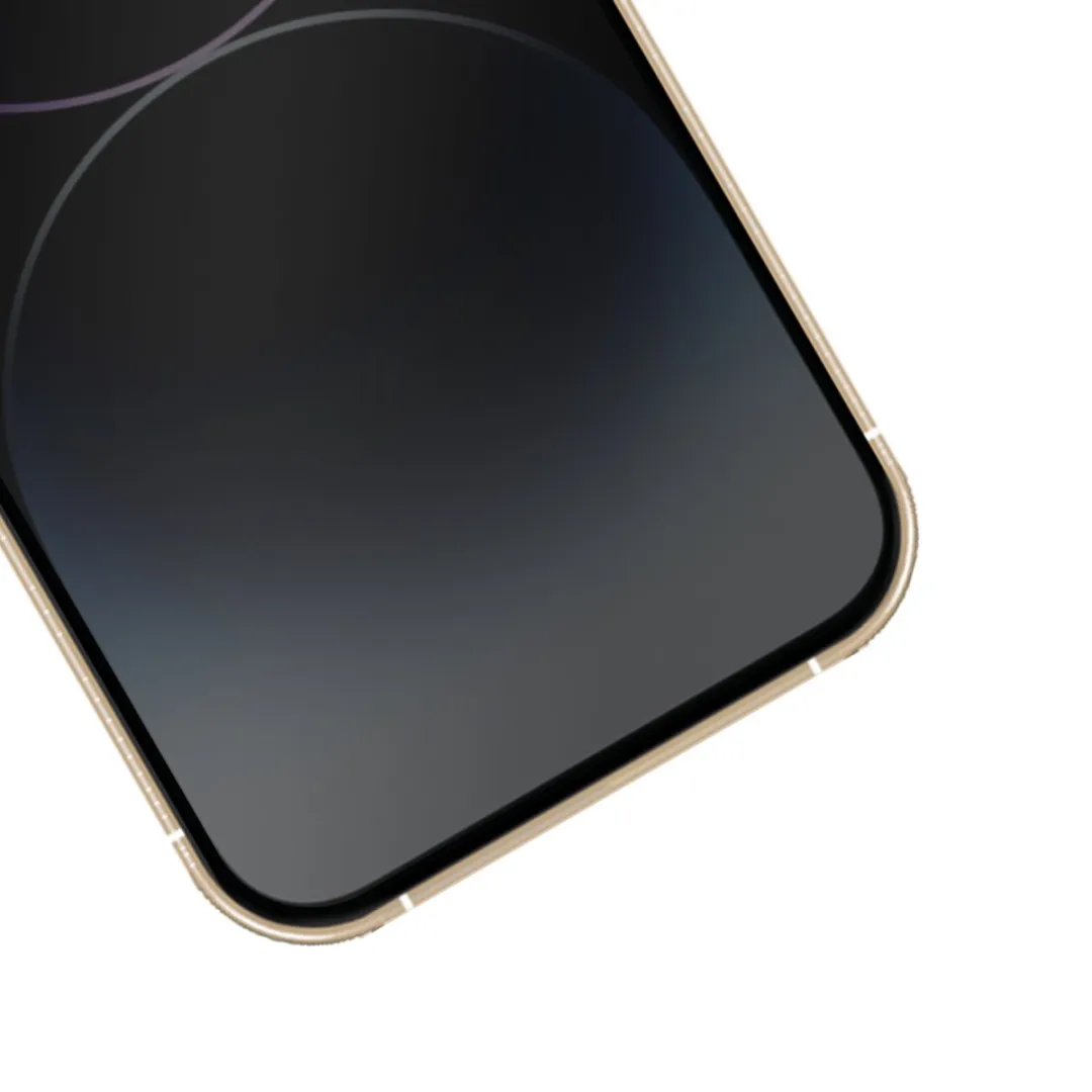 Just in Case Privacy Screenprotector iPhone 15 Pro - Anti Spy Glas
