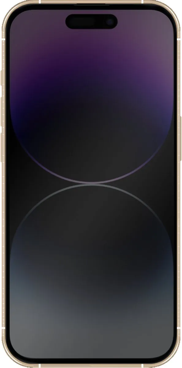 Just in Case Privacy Screenprotector iPhone 15 Pro - Anti Spy Glas