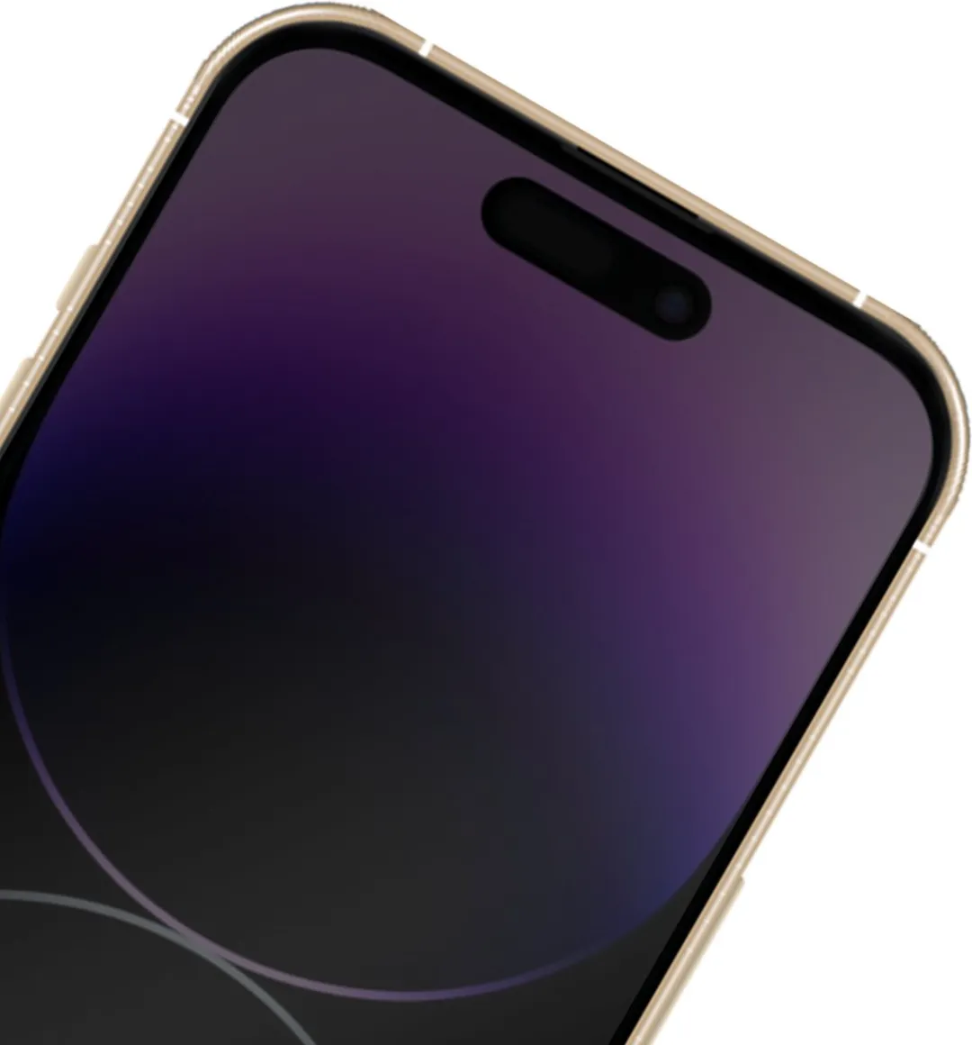 Just in Case Privacy Screenprotector iPhone 15 Pro - Anti Spy Glas