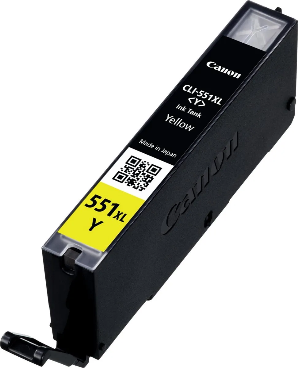 Canon CLI-551XL Geel Inktcartridge