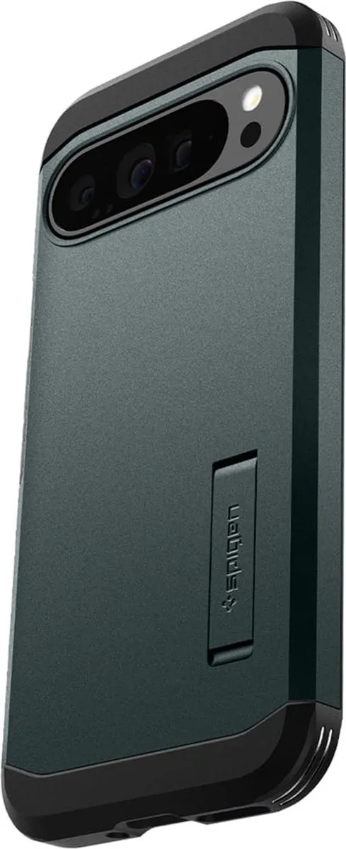 Spigen Tough Armor ACS07728 Hoesje - Google Pixel 9 Pro XL - Groen