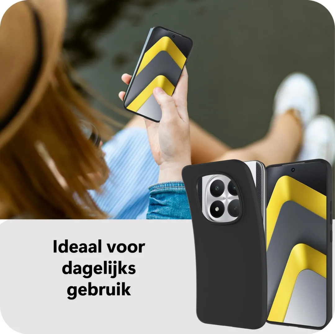 Just in Case Hoesje Xiaomi Poco M8 Pro 5G MXM2875KL1 - Zwart