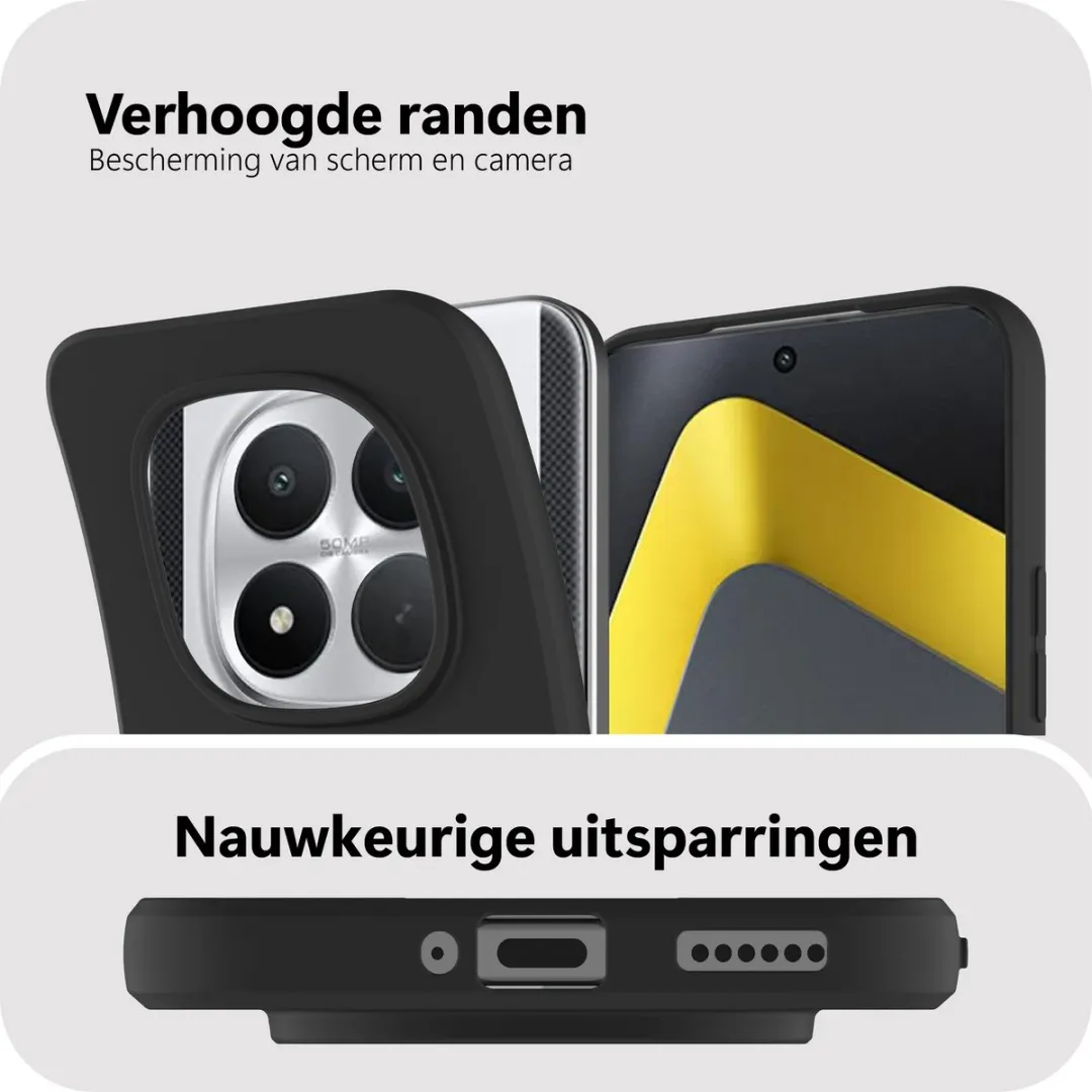 Just in Case Hoesje Xiaomi Poco M8 Pro 5G MXM2875KL1 - Zwart