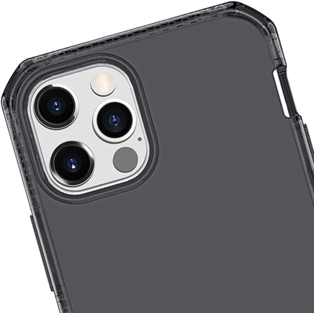ITSKINS Spectrum Clear iPhone 12 Pro Max Hoesje - Zwart/Transparant