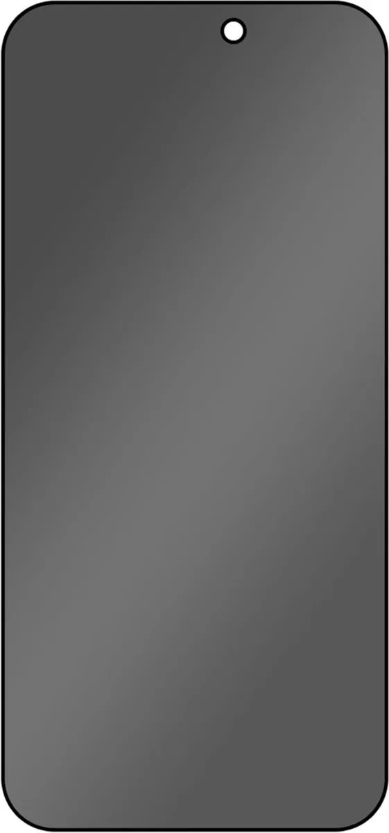 Just in Case Privacy Screenprotector iPhone 16 Plus - Anti-Spy Glas