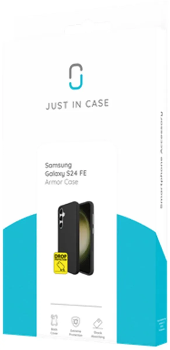 Just in Case Hoesje Samsung Galaxy S24 FE 8503176 - Zwart