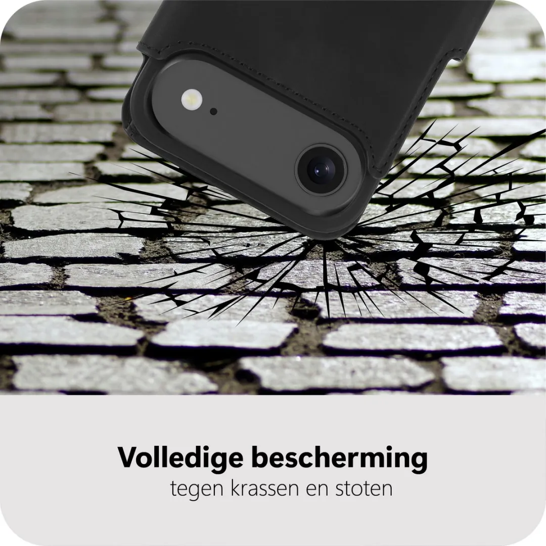 Just in Case iPhone Air MAP2764PW1 Hoesje - 4 Pasjes - Zwart