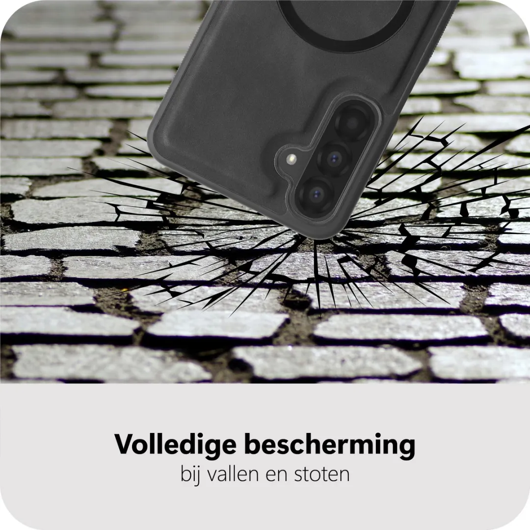 Just in Case MSA2870PS1M Hoesje Samsung Galaxy A37 - 3 Pasjes - Zwart