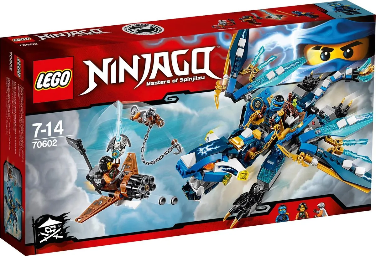 LEGO Ninjago Jay’s Draak 70602