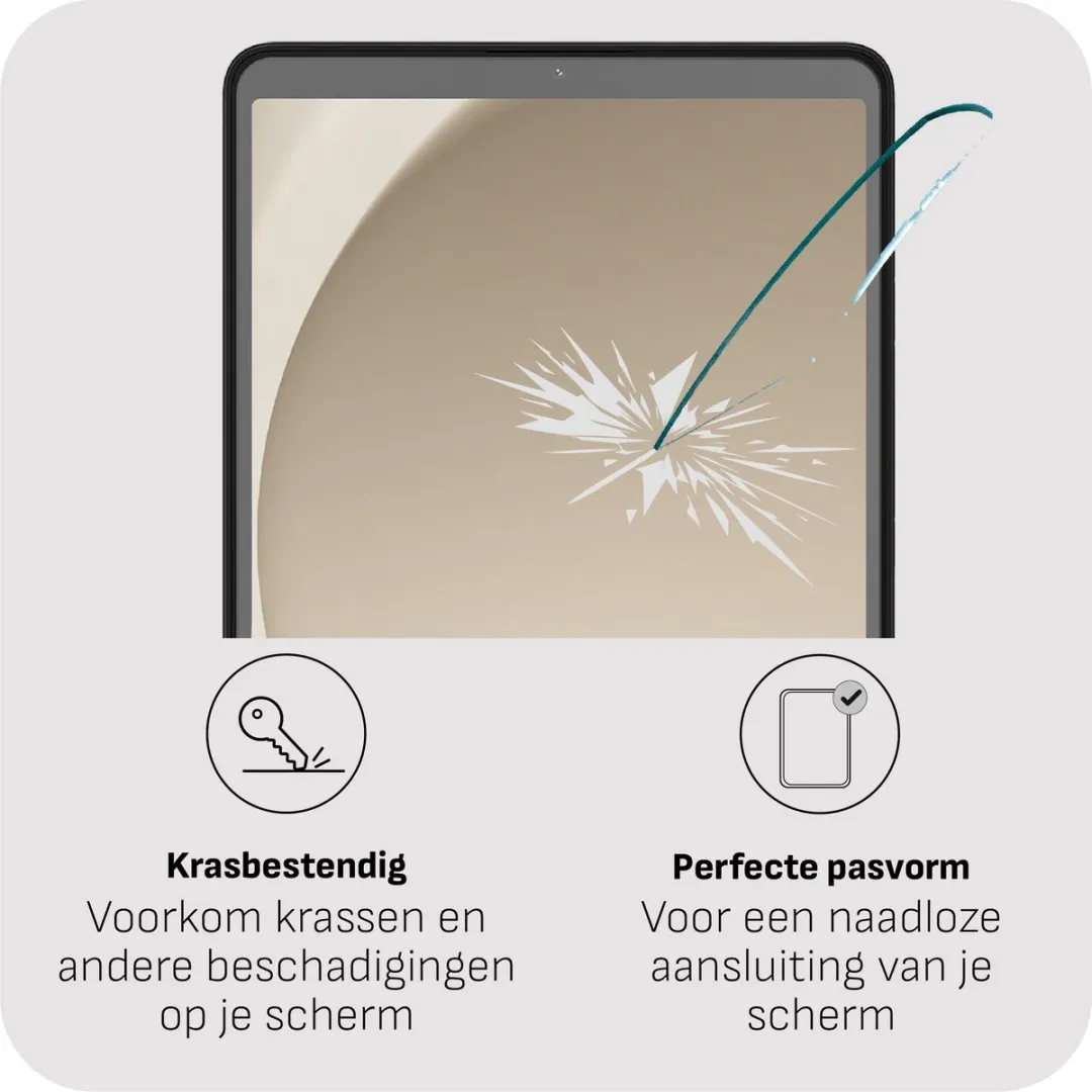 Just in Case TSA2812SG0 Screenprotector - Samsung Galaxy Tab A11/A9