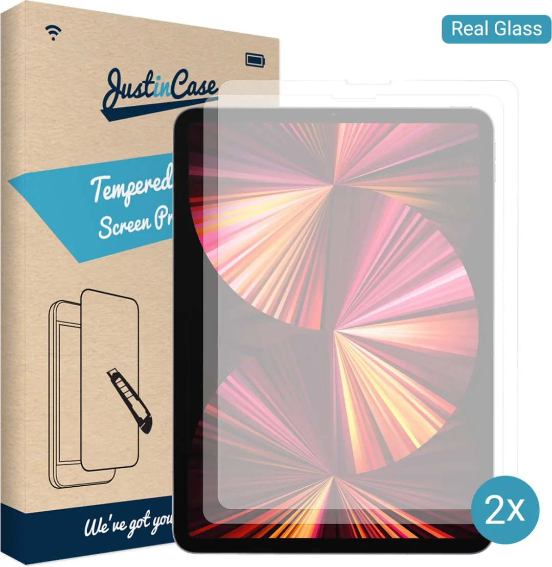 Just in Case iPad Pro 11 Glas Screenprotector 2 Stuks