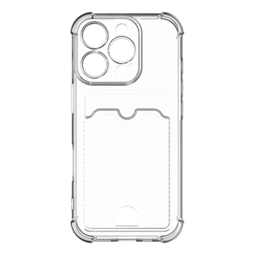 Just in Case iPhone 16 Pro Hoesje met Pasjeshouder 8333360 - Transparant - afbeelding 6 van 6
