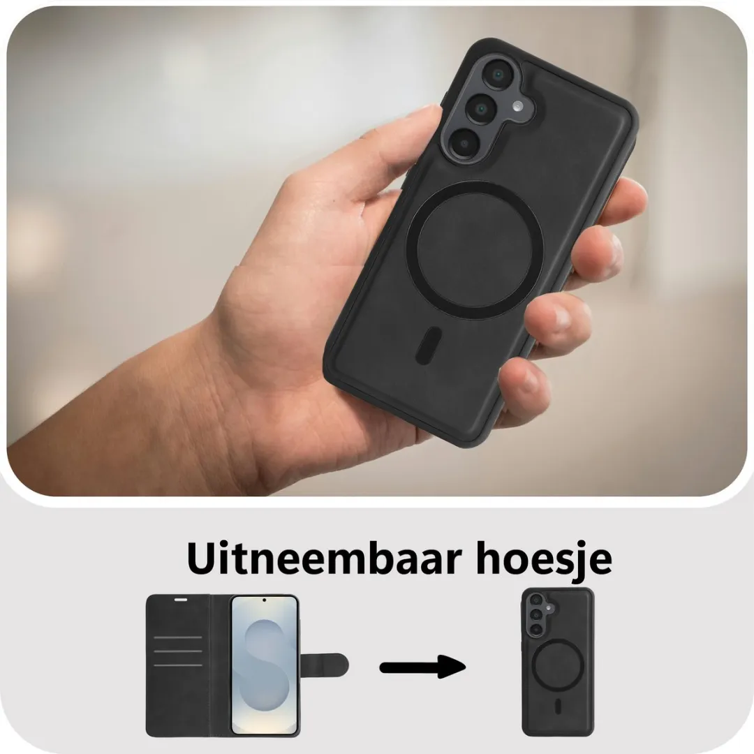Just in Case MSA2862PS1M Hoesje Samsung Galaxy S26 Plus - 3 Pasjes - Zwart